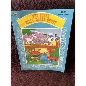 Vintage‎ The Three Billy Goats Gruff 1993 Giant Coloring Book Brand New